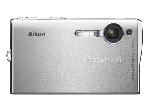 Nikon デジタルカメラ COOLPIX S6 グロスシルバー[COOLPIXS6S] COOLPIX S6S【中古品】