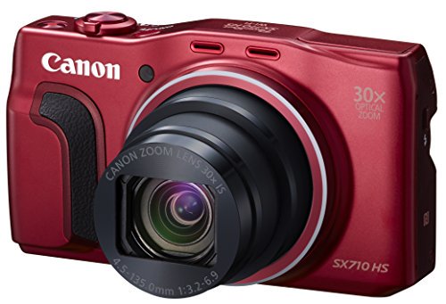 Canon デジタルカメラ PowerShot SX710 HS レッド 光学30倍ズーム PSSX710HS(RE)【中古品】