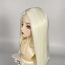 BJD 1/3 1/4  1/6人形 ドール用ウィッグ カツラ 耐熱 ハンドメイドzxww-250