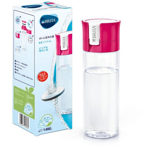 BRITA KBVICP12 ボトル型浄水器 ピンク