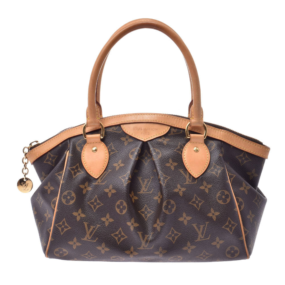 LOUIS VUITTON ルイヴィトンティボリPM  モノグラム ブラウン レディース モノグラムキャンバス ハンドバッグ M40143  中古