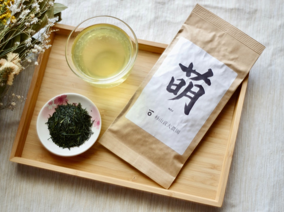 杉山貢大農園の上級緑茶「芽重仕立茶・萌」☆80ｇ