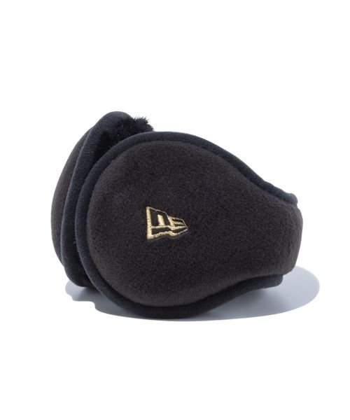 EAR MUFF BLK BLK GLD