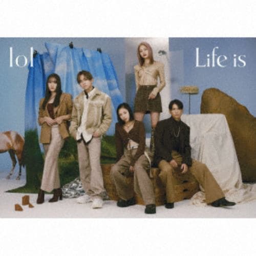 【CD】lol ／ Life is(初回限定盤)(Blu-ray Disc付)