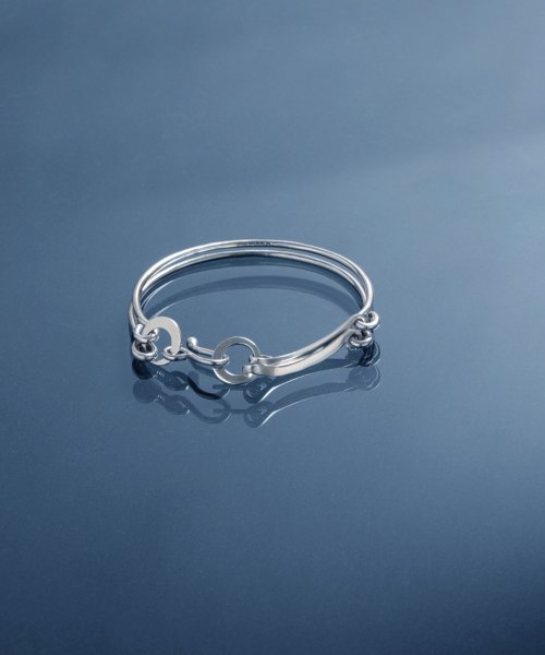 【YArKA/ヤーカ】assembly parts double line bangle [tojir un]/多パーツダブルラインバングル