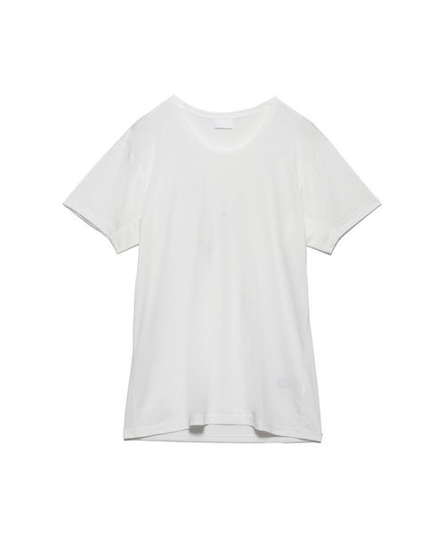 脇汗パッド付インナー Uネック半袖Tシャツ MENS