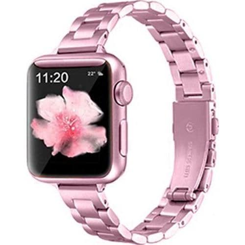 ロイヤルモンスター RM3809PK Apple Watch用ステンレススリムバンド ピンク