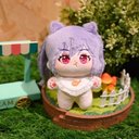 刻晴 10cm 着せ替えぬいぐるみ 無属性 着せ替え人形 ミニ綿人形 コットンドール キャラクターぬいぐるみ