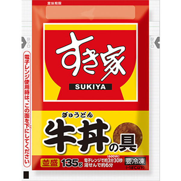 トロナジャパン [冷凍食品] すき家 牛丼の具 135g×30個 4974581407199（直送品）