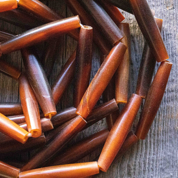 ＊Buffalo horn beads