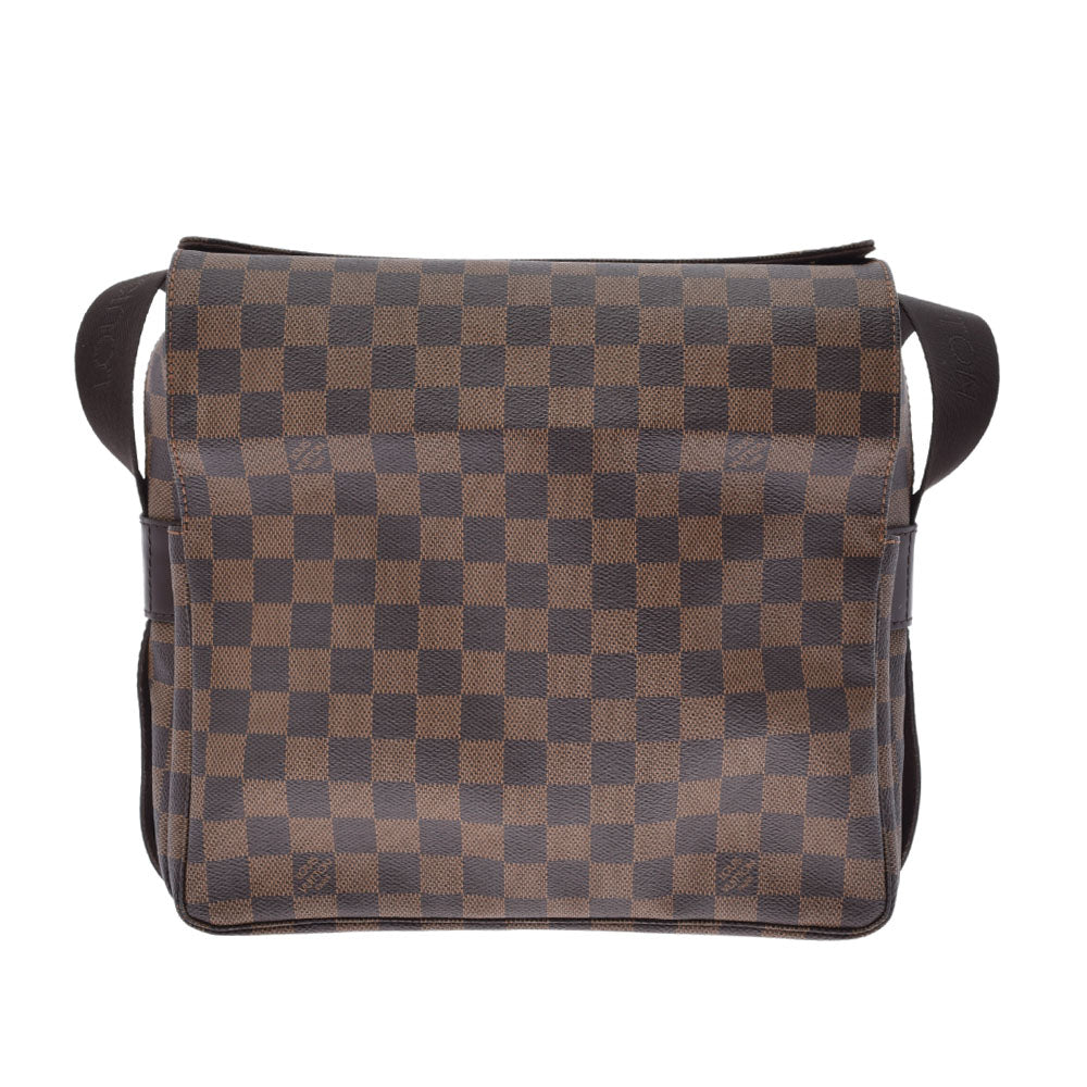 LOUIS VUITTON ルイヴィトン ダミエ ナヴィグリオ  ブラウン/茶 N45255 ユニセックス ダミエキャンバス ショルダーバッグ Aランク 中古 