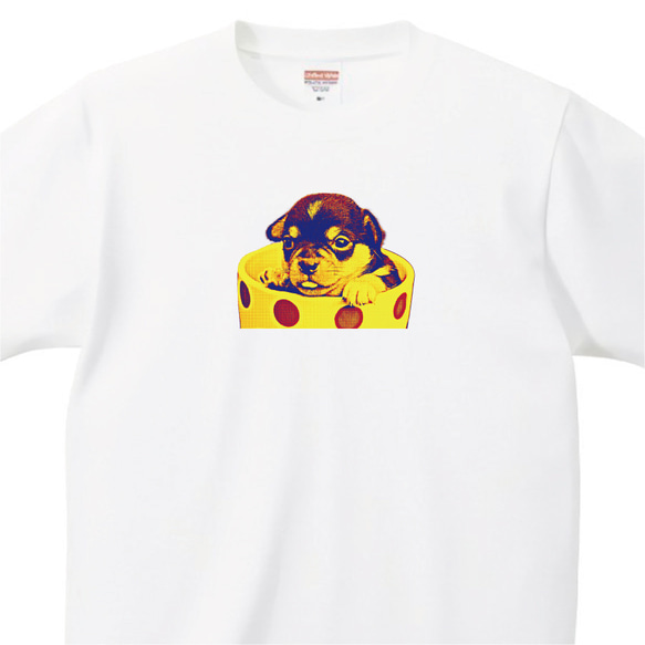 チワワ Tシャツ イラスト 写真 印刷 【名入れOK】 プリント tシャツ かわいい