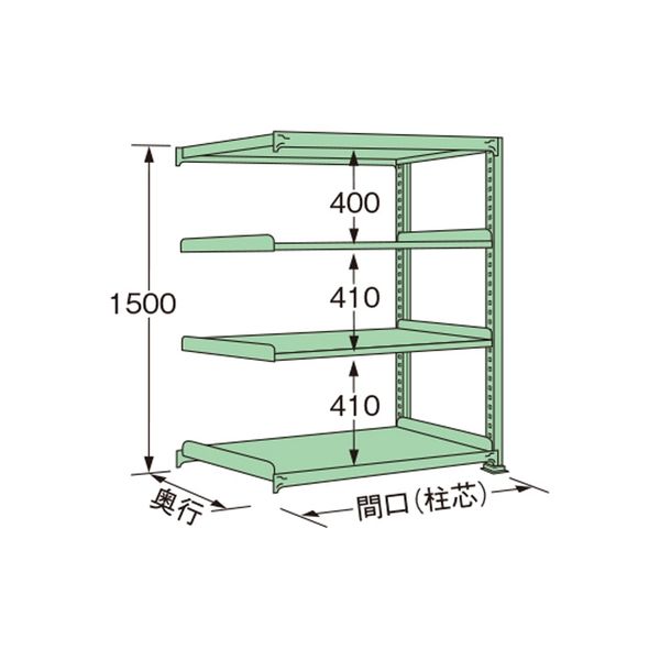 扶桑金属工業 中量ラック ML1509L