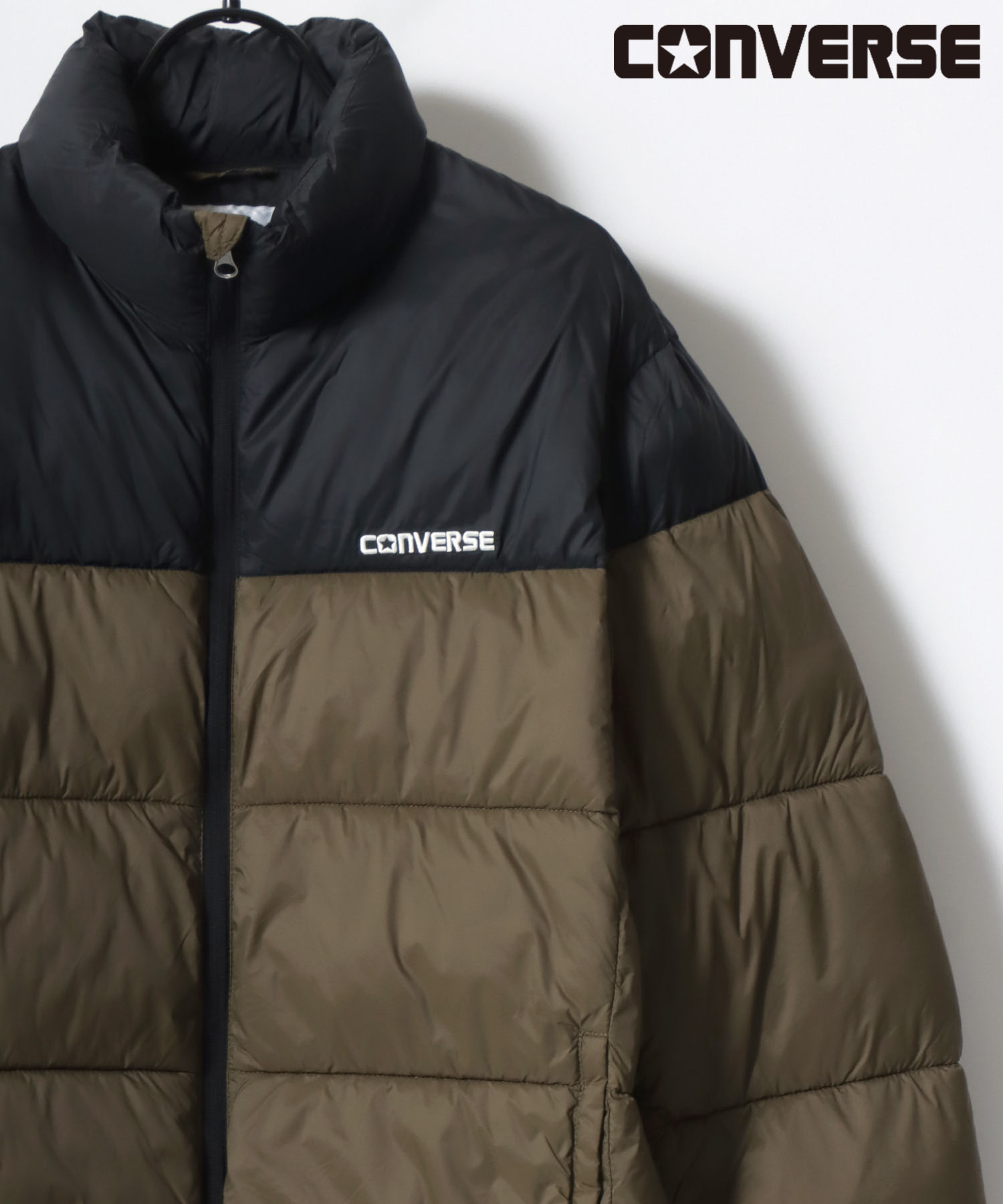 ラザル/【Lazar】CONVERSE/コンバース FIBER DOWN JACKET/中綿 ファ･･･