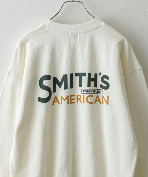 SMITHS（スミス）別注ロゴプリントスウェット