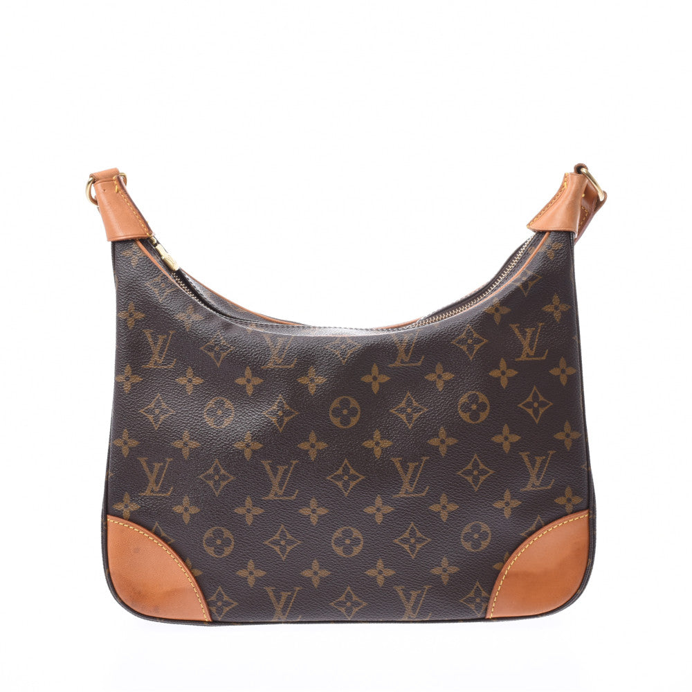 LOUIS VUITTON ルイヴィトン モノグラム ブローニュ ブラウン M51265 レディース モノグラムキャンバス ショルダーバッグ Bランク 中古 