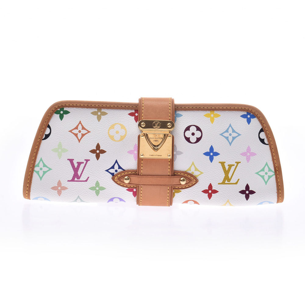 LOUIS VUITTON ルイヴィトン マルチカラー シャーリー ブロン(白) M40049 レディース モノグラムマルチカラー 2WAYバッグ ABランク 中古 