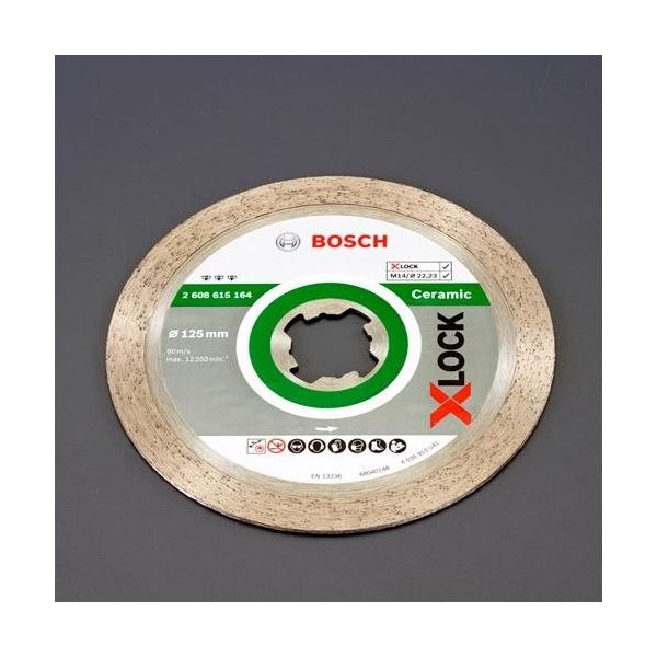 エスコ φ125x1.8mm ダイヤモンドカッター(リム/XーLOCK用) EA843RN-27 1枚（直送品）