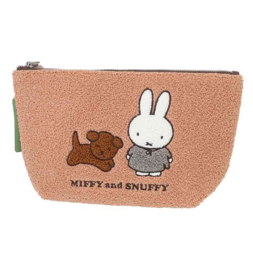 ミッフィー コスメポーチ サガラポーチ MIFFY and SNUFFY ディックブルーナ マリモクラフト 小物入れ 絵本キャラクター グッズ