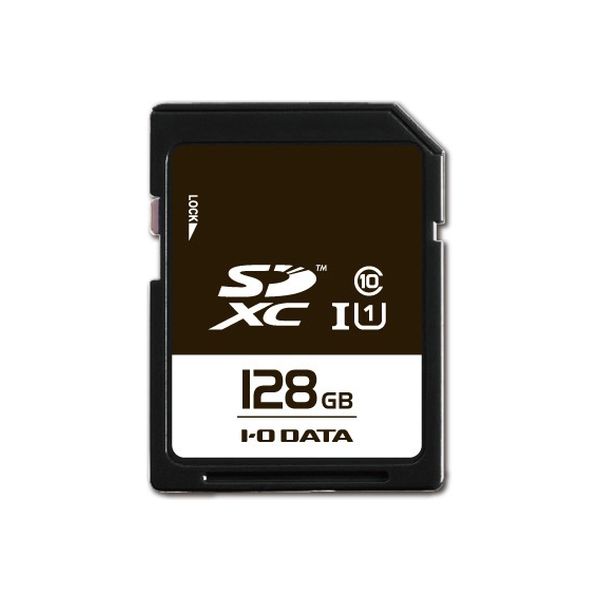 UHS-I UHS スピードクラス1対応 SDU1-128GR アイ・オー・データ機器（直送品）