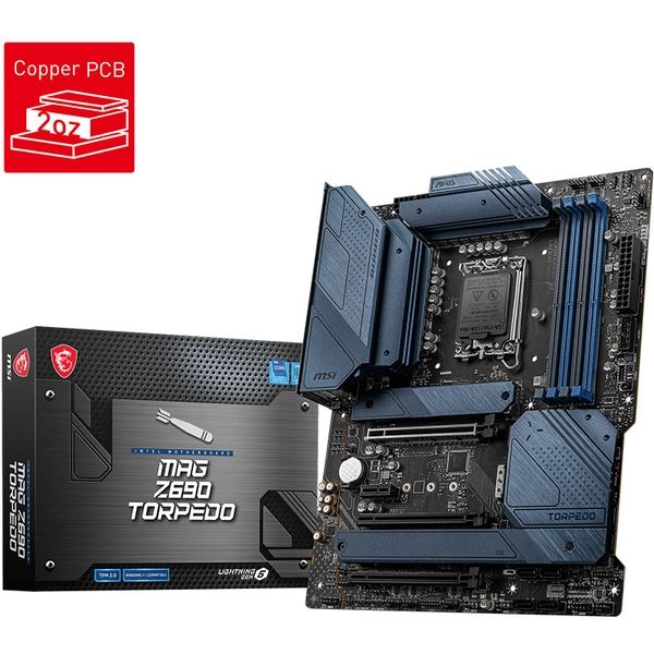 マザーボード MSI MAG Z690 TORPEDOMAG Z690 TORPEDO1個（直送品）