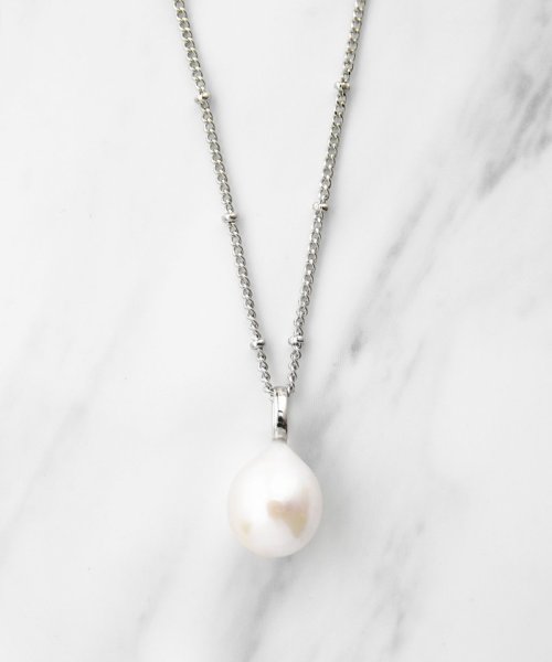 NOBLE PEARL NECKLACE 淡水バロックパール ネックレス