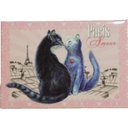 【 セブリーヌ ☆ マグネット 】 Paris Amour パリの愛 猫 ネコ キャット 磁石 Chats enchantes 94053MG