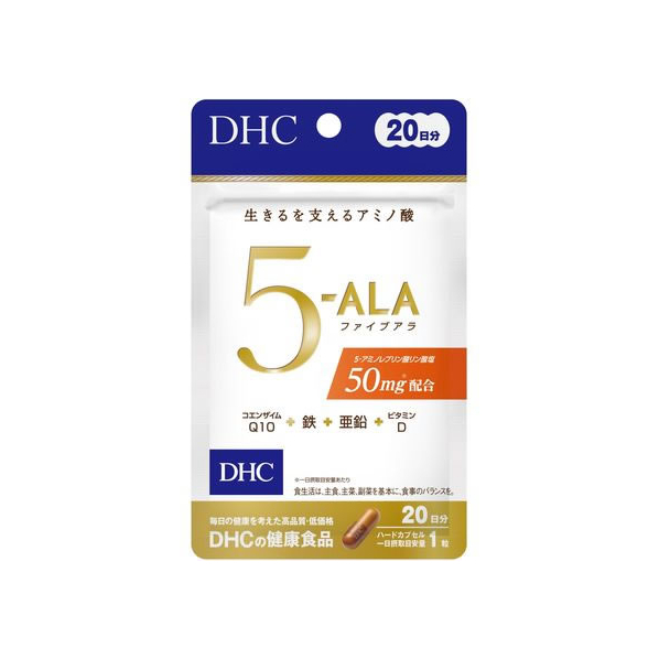 UHA味覚糖 DHC/20日 5-ALA ファイブアラ 20粒(5.8g) FCU4488