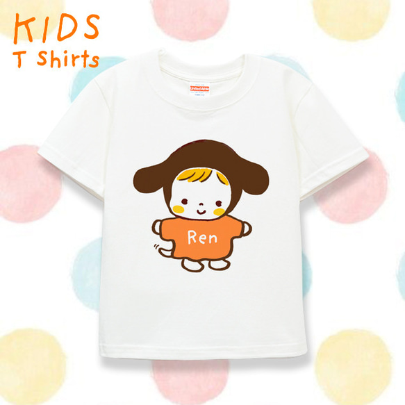 半袖Tシャツ キッズ 名前 名前入り Tシャツ tシャツ（あの子に憧れベイビー）