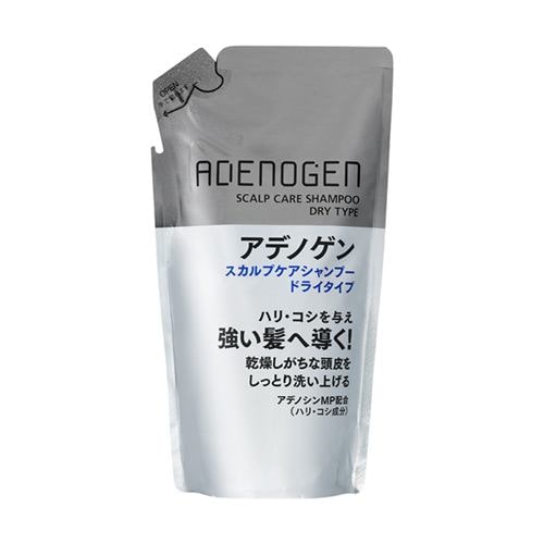 資生堂（SHISEIDO） アデノゲン (ADENOGEN) スカルプケアシャンプー (ドライタイプ) (つめかえ用) (310mL)