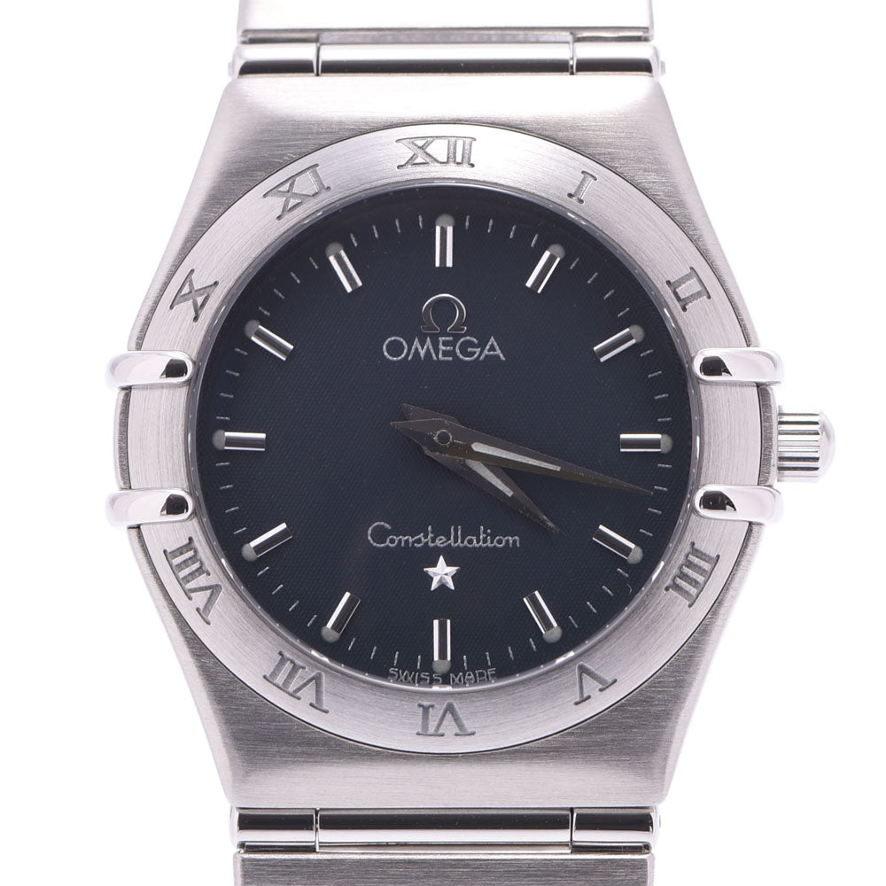 OMEGA オメガ コンステレーション 2572.40 レディース SS 腕時計 クオーツ グレー文字盤 Aランク 中古 