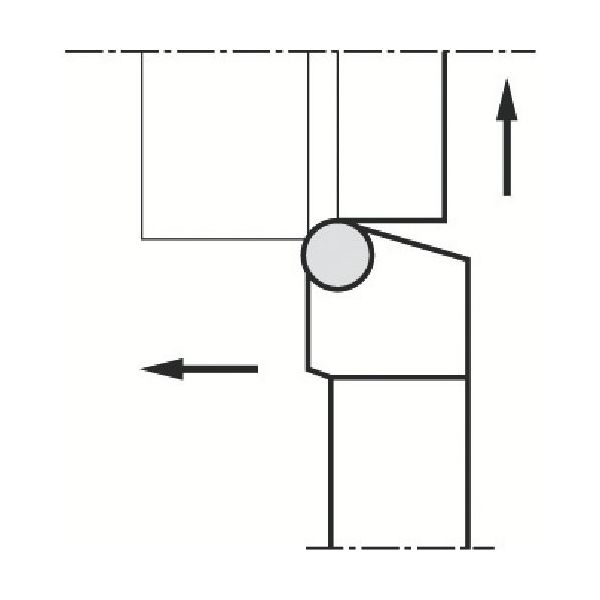 京セラ（KYOCERA） 京セラ 外径・端面加工用ホルダ SPKセラミック CRSN-09 CRSNL3225P09-4 545-3836（直送品）