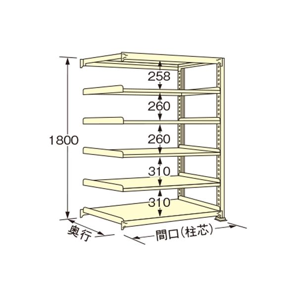 扶桑金属工業 中量ラック WG1815K