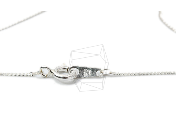 CHN-013-R【1個入り】(925)シルバーネックレスチェーン,Chain for necklace