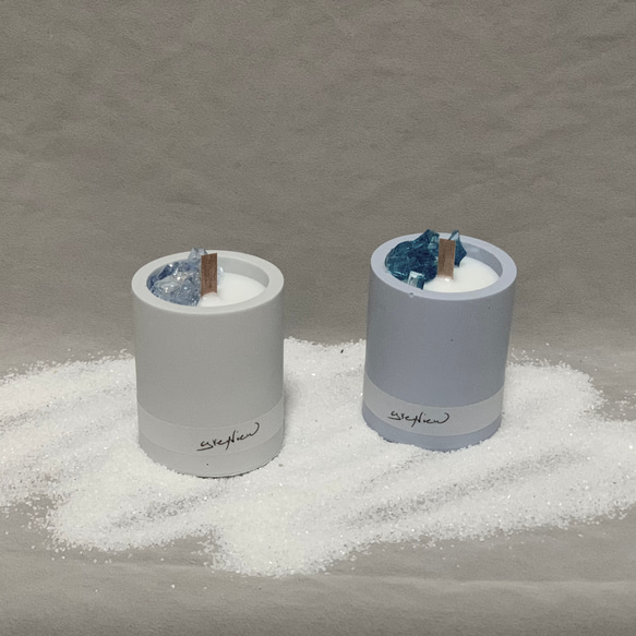 【greyview】 cement gel candle