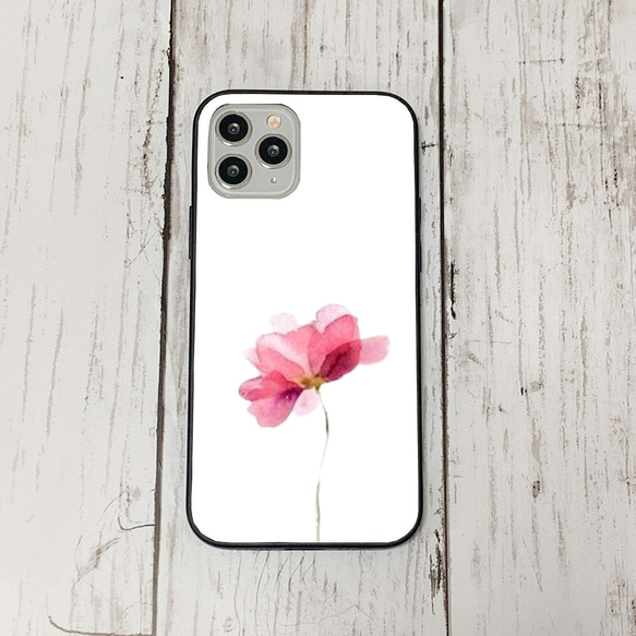 スマホケース7 期間限定 iphone 強化ガラス 一輪の花2S  かわいい アイフォン iface