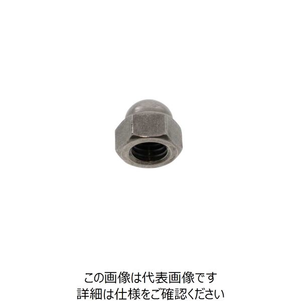 ファスニング J ユニクロ 鉄 袋ナット 小形 M10 N00000100100000001 1箱（500個）（直送品）