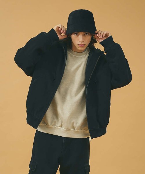 【Dickes /ディッキーズ】HOODED JACKET/ コットンダック フ