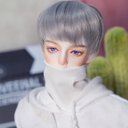 BJD 1/3 1/4  1/6人形 ドール用ウィッグ カツラ 耐熱 ハンドメイドzxww-187