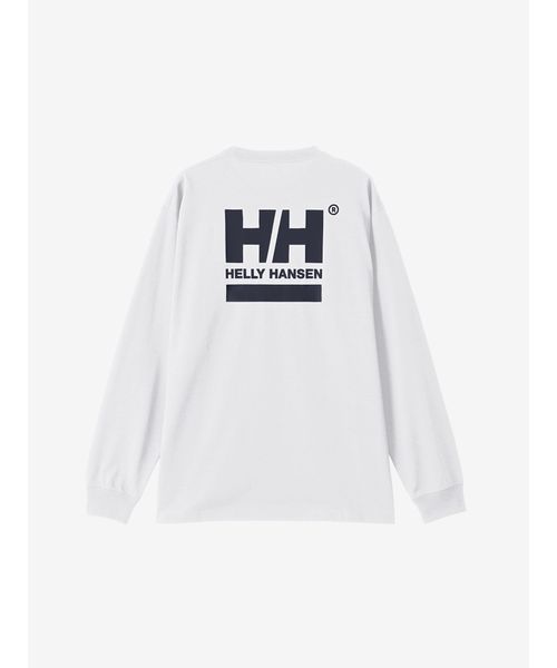 ヘリーハンセン/L/S Square Logo Tee (ロングスリーブスクエアロゴティー)