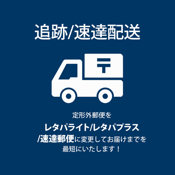 【追跡/速達便】〈普通郵便→レターパック・速達郵便に変更〉●雨濡れ防止ビニール梱包付き●