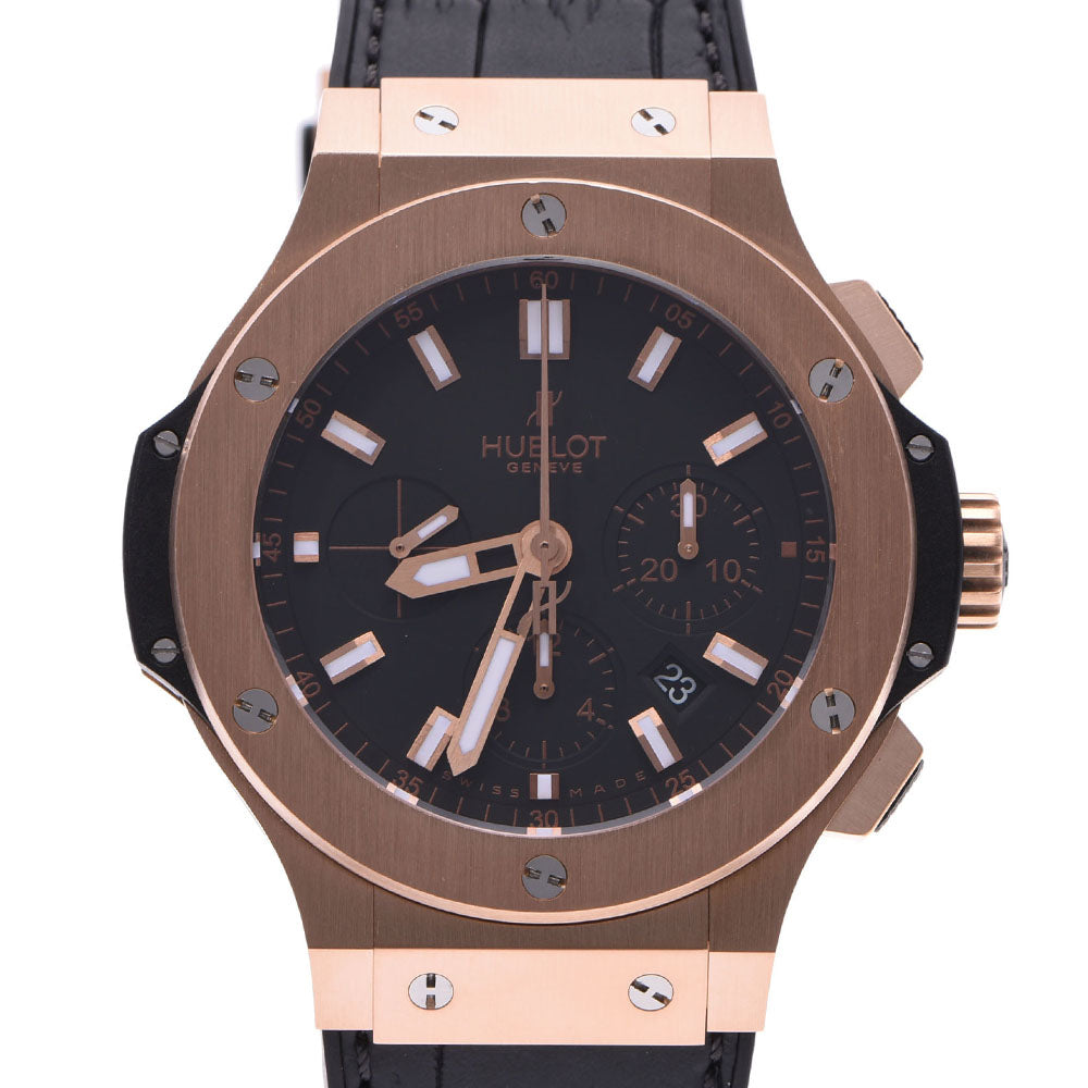 【2024年最新】 HUBLOT ウブロビッグバン エボリューション  メンズ PG/ラバー 腕時計 301.PX.1180.GR  中古