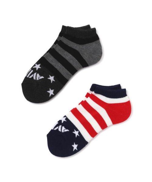 《直営店限定》USA ANCLE SOCKS/ USAアンクルソック/AVIREX/アヴィレックス