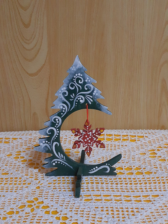 Xmasツリー(木工アート)