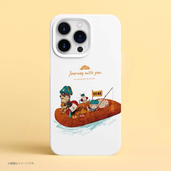 Originalスマホケース「Journey with you ボートの旅」