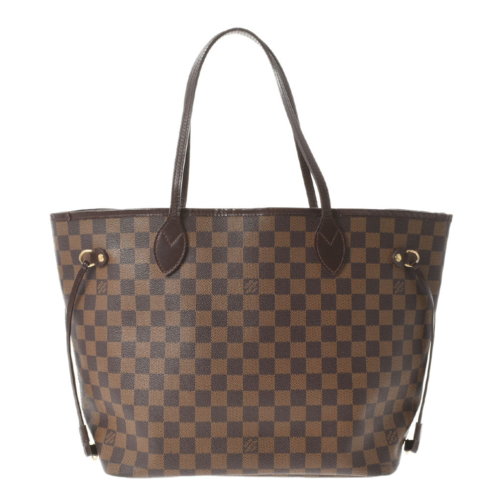 LOUIS VUITTON ルイヴィトン ダミエ ネヴァーフルMM 旧型 ブラウン N51105 レディース ダミエキャンバス トートバッグ Bランク 中古 