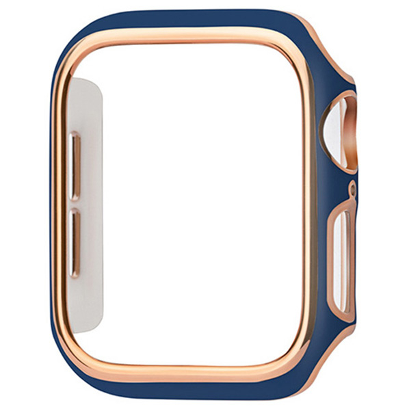 GAACAL Apple Watch Series 4-6/SE1-2 [40mm]用プラスチックフレーム ブルー W00017B2