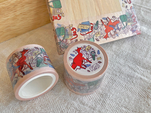 [ FOX WISH ] Washi tape / Japanese paper washi tape