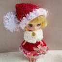 ミディブライス [きらきらクリスマス４点セット] アウトフィット Blythe outfit　よしえ屋MB-196