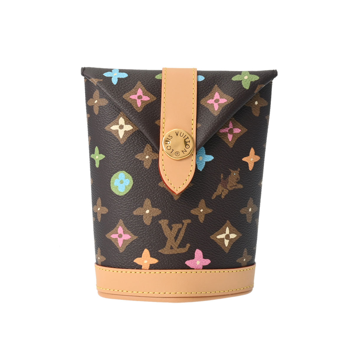 LOUIS VUITTON ルイヴィトン モノグラム モノグラムラギー エンベロップポーチ 2WAY チョコレート M83344 レディース モノグラムラギー ショルダーバッグ 未使用 